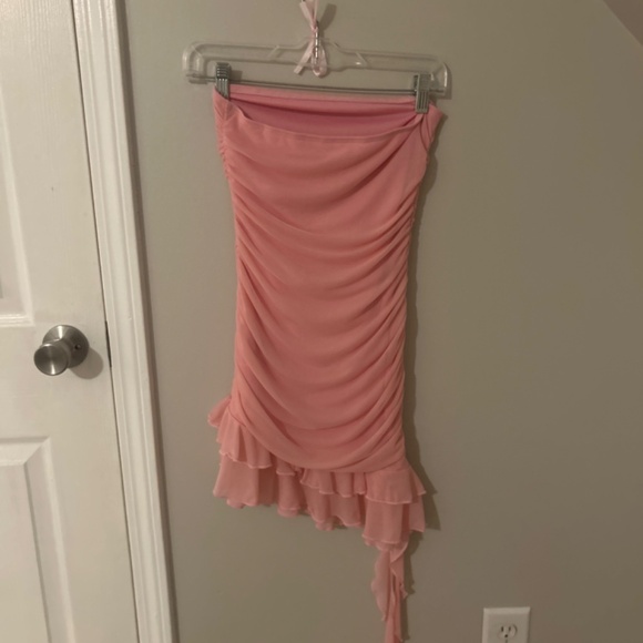 Pink mini dress - Picture 4 of 5